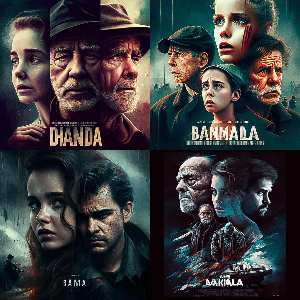 Drama movie style, Midjourney V4, render 1 of 4