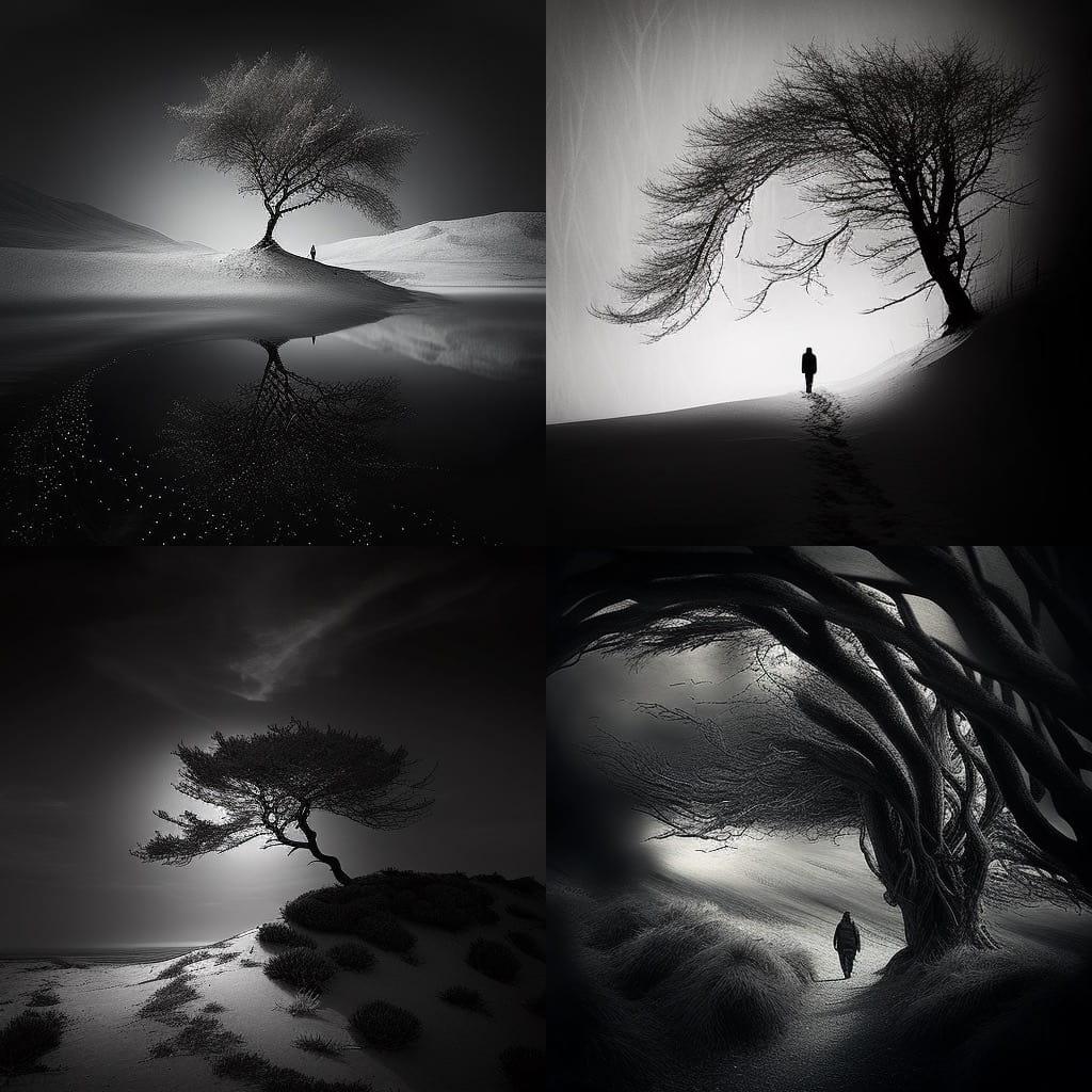 Ebru Sidar style, Midjourney V4, render 1 of 4