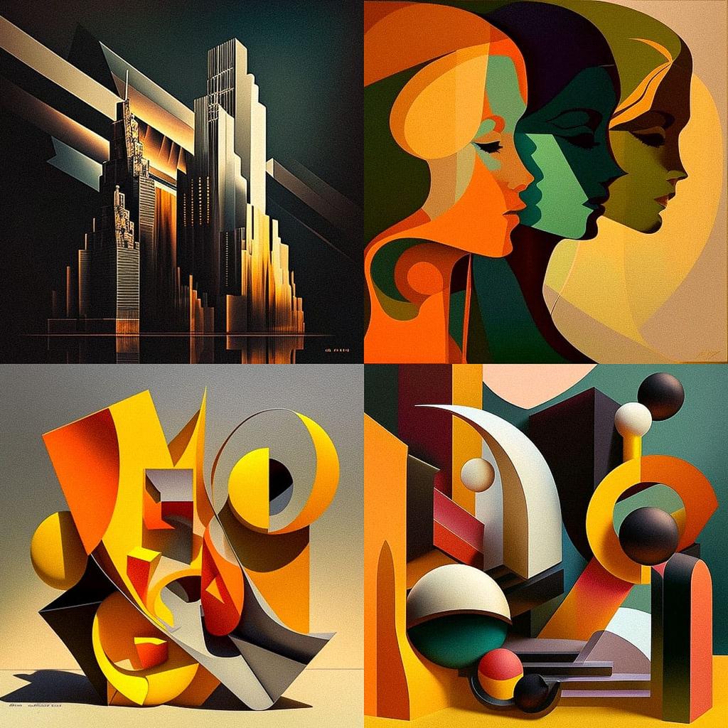 Elaine Lustig Cohen style, Midjourney V4, render 1 of 4