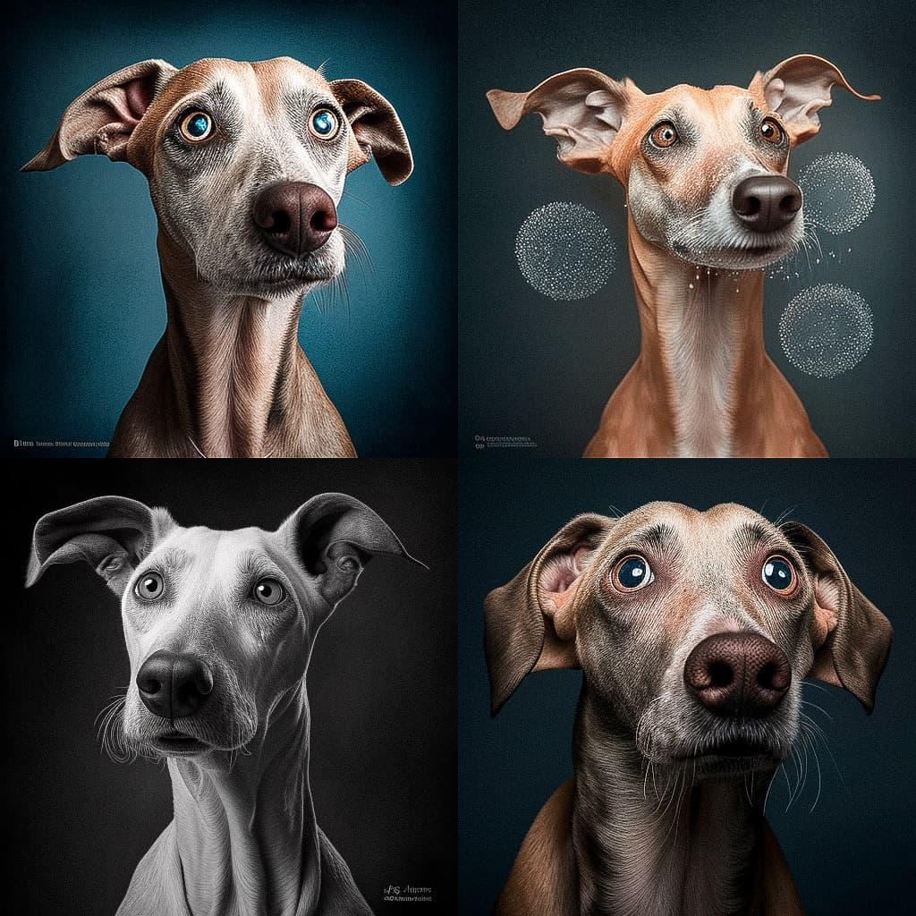 Elke Vogelsang style, Midjourney V4, render 1 of 4