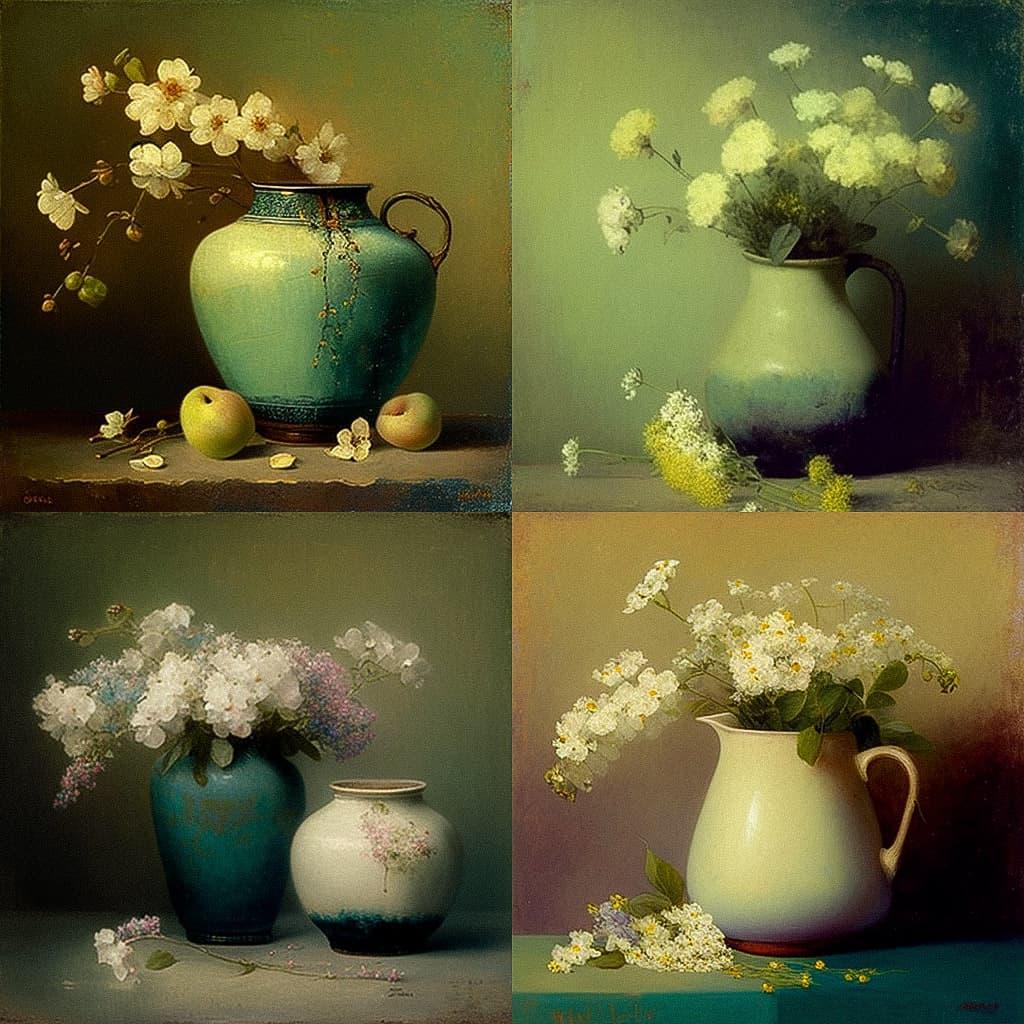 Emil Carlsen style, Midjourney V4, render 1 of 4