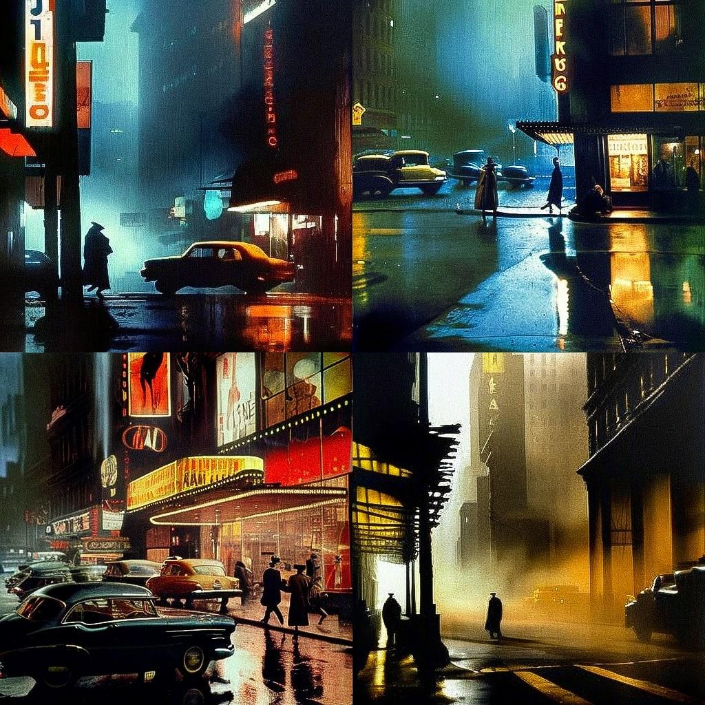 Ernst Haas style, Midjourney V4, render 1 of 4
