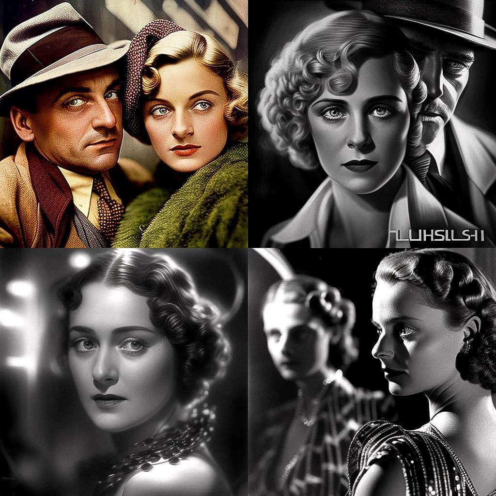 Ernst Lubitsch style, Midjourney V4, render 1 of 4