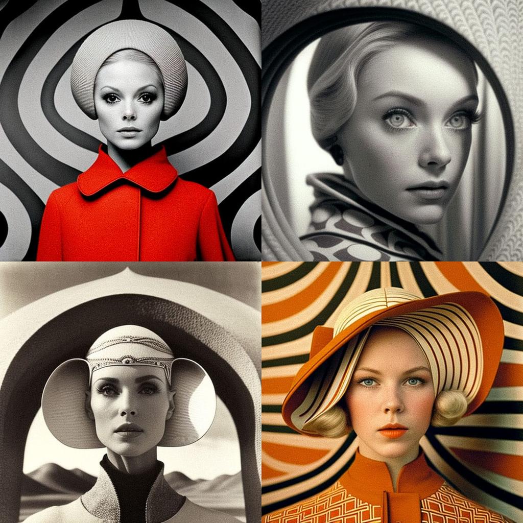 F. C. Gundlach style, Midjourney V4, render 1 of 4