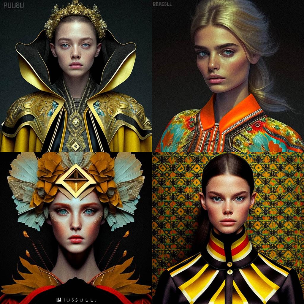 Fausto Puglisi style, Midjourney V4, render 1 of 4