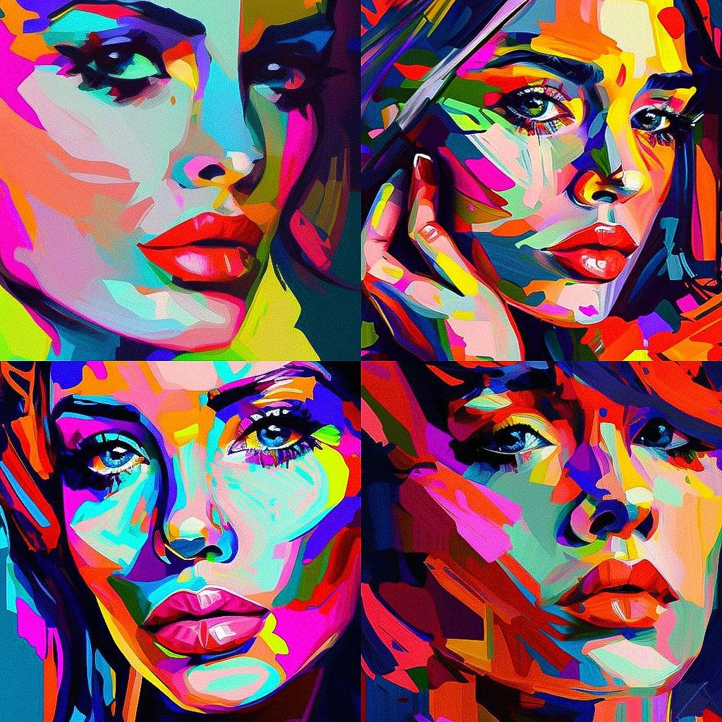 Fauvism style, Midjourney V4, render 1 of 4