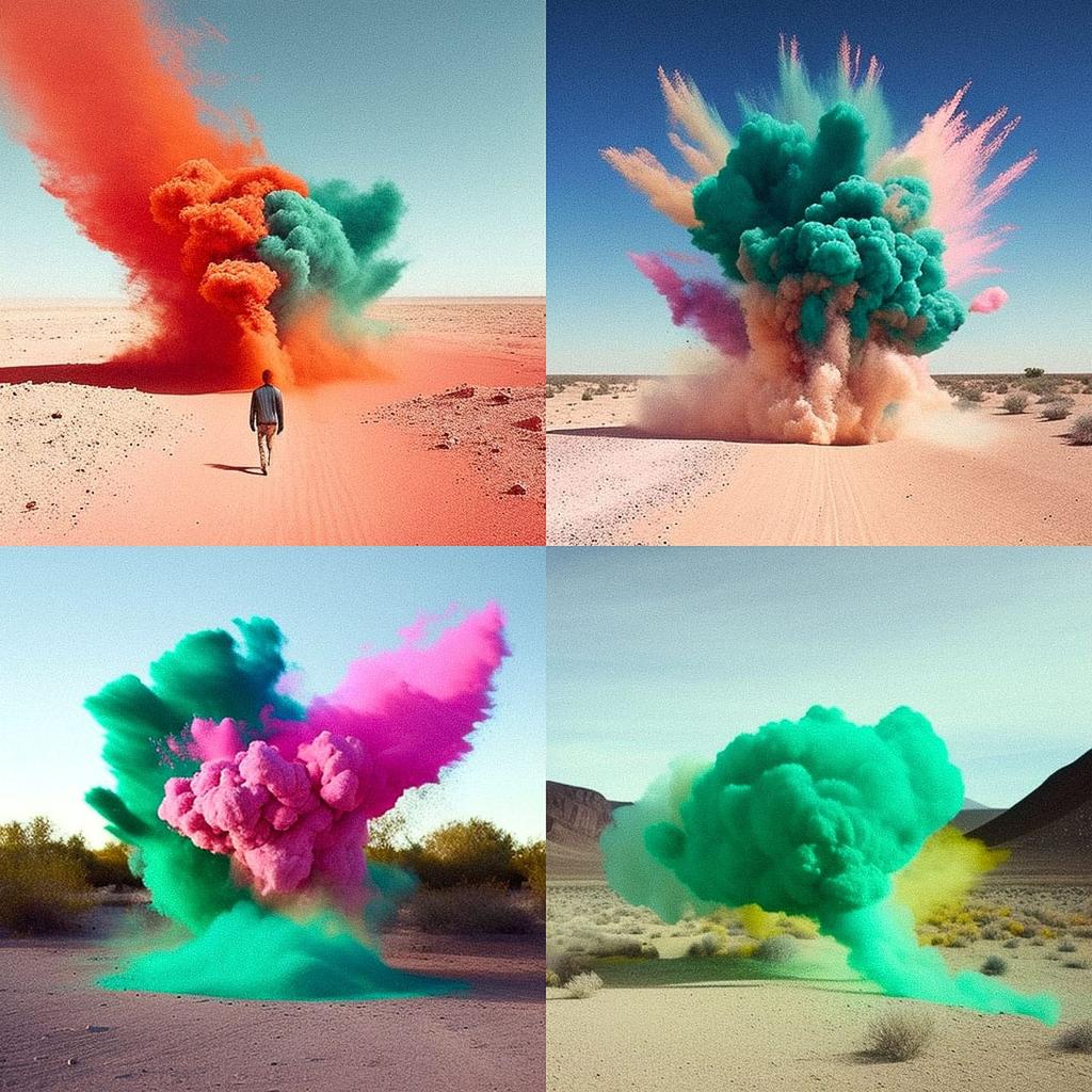 Filippo Minelli style, Midjourney V4, render 1 of 4