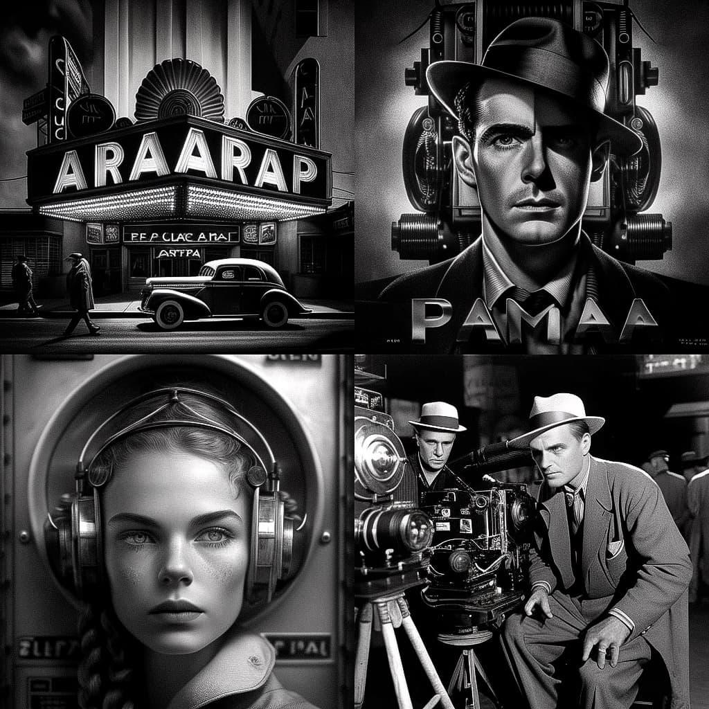 Frank Capra style, Midjourney V4, render 1 of 4