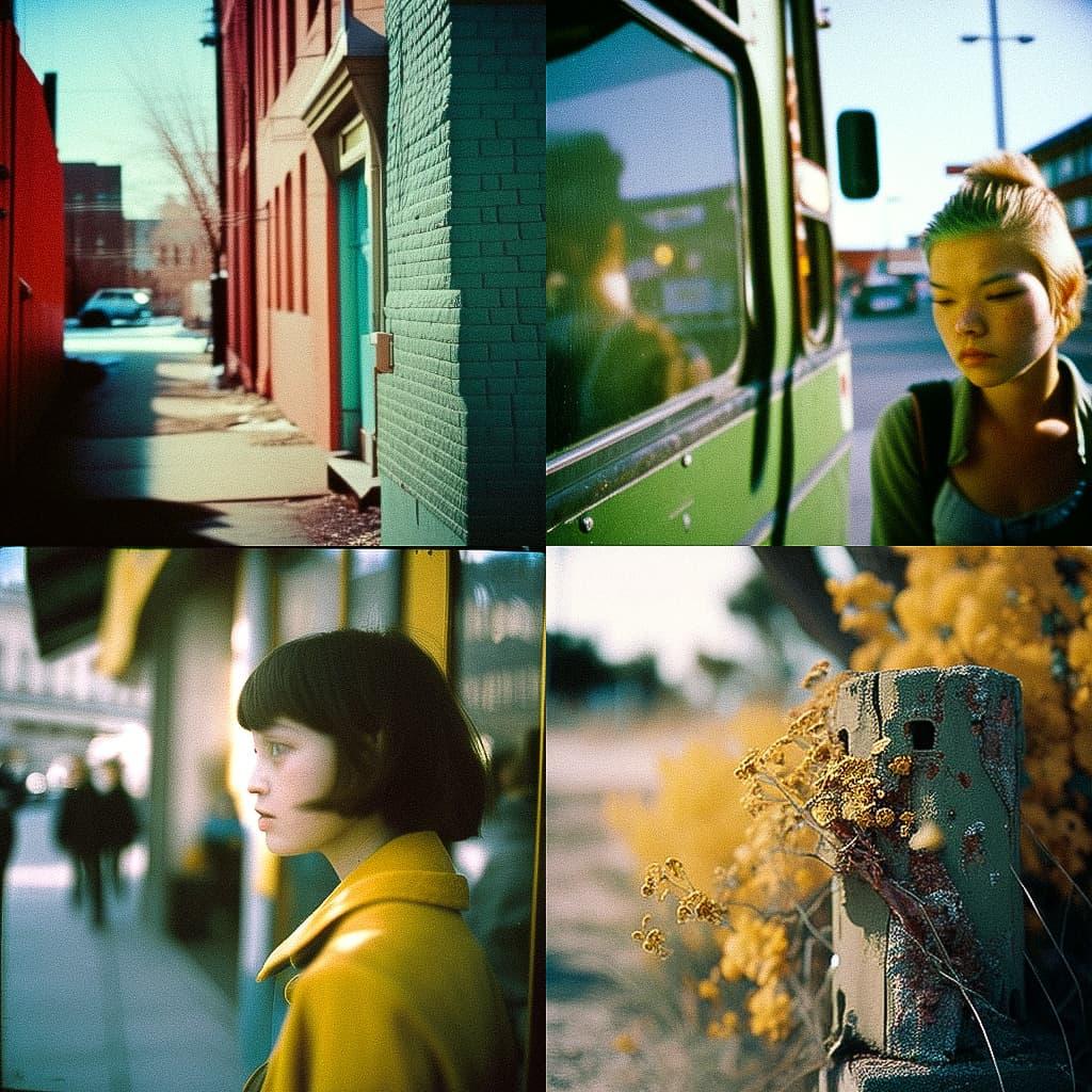 Fujichrome Provia 100F style, Midjourney V4, render 1 of 4