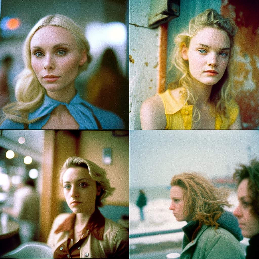 Fujicolor C200 style, Midjourney V4, render 1 of 4