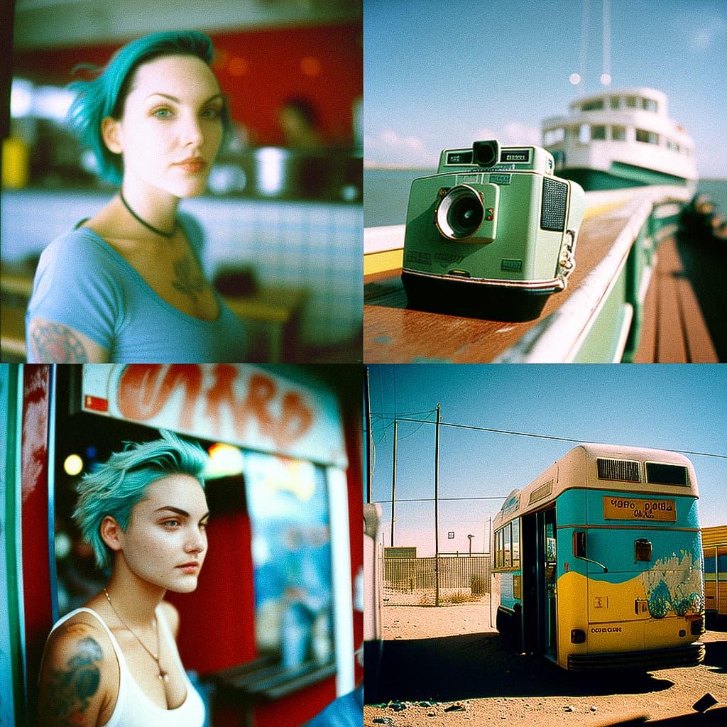 Fujicolor Superia X-TRA 400 style, Midjourney V4, render 1 of 4