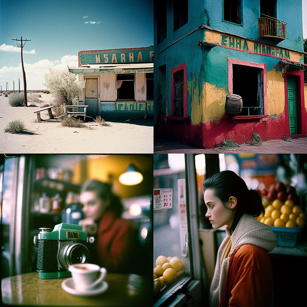 Fujifilm Neopan 100 style, Midjourney V4, render 1 of 4