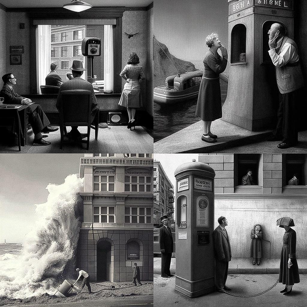 Geof Kern style, Midjourney V4, render 1 of 4