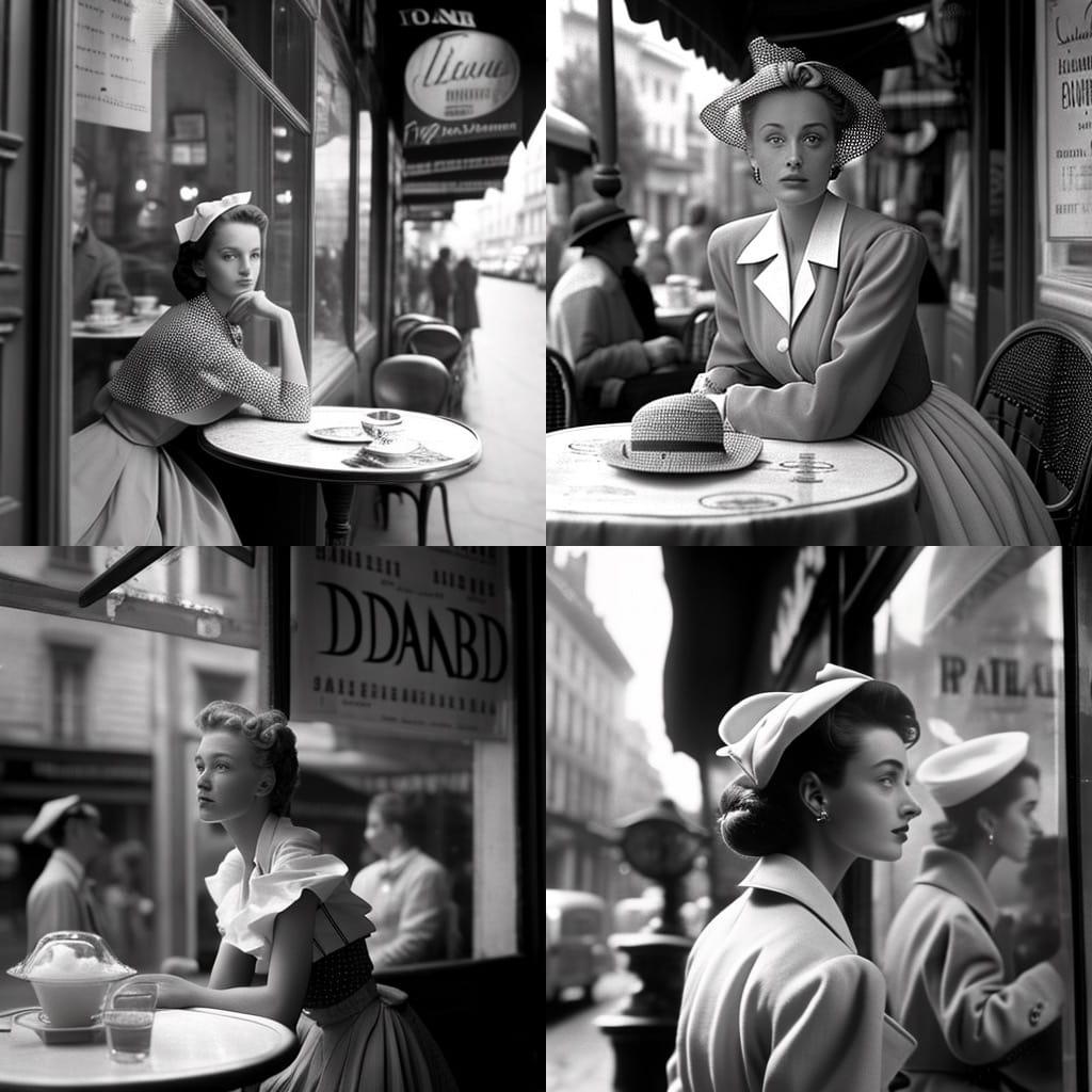 Georges Dambier style, Midjourney V4, render 1 of 4