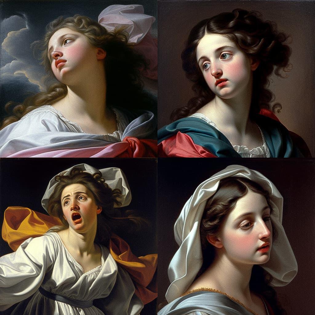 Guido Reni style, Midjourney V4, render 1 of 4
