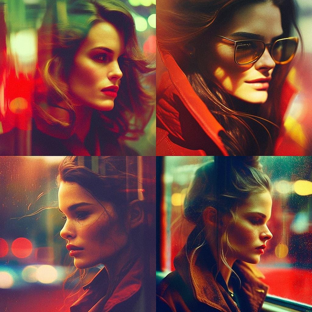 Guy Aroch style, Midjourney V4, render 1 of 4