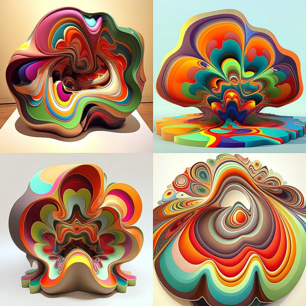 Holton Rower style, Midjourney V4, render 1 of 4