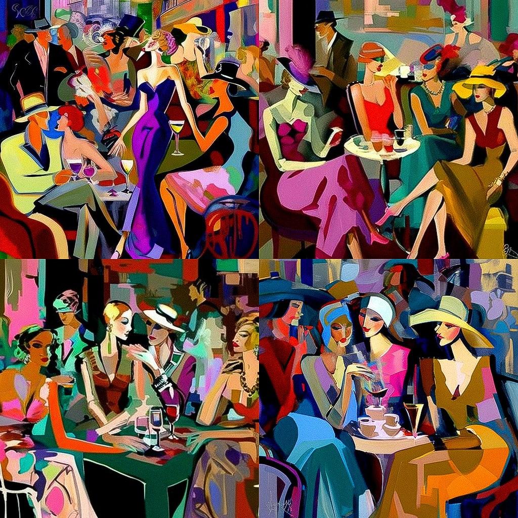 Isaac Maimon style, Midjourney V4, render 1 of 4