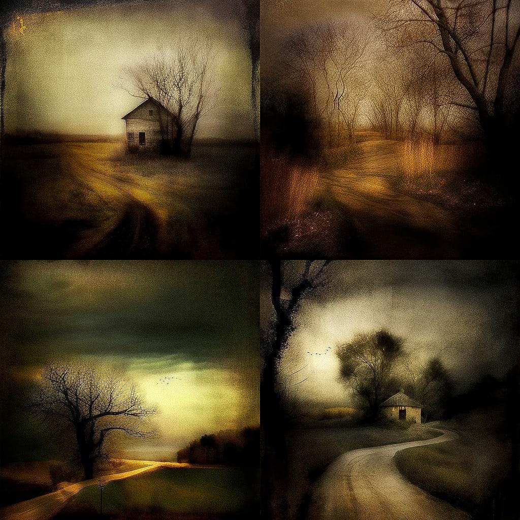 Jack Spencer style, Midjourney V4, render 1 of 4