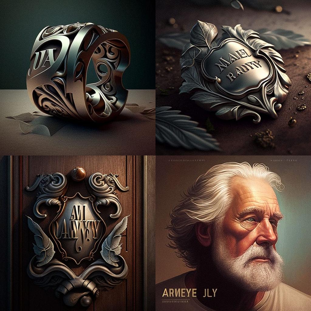 James Avery style, Midjourney V4, render 1 of 4