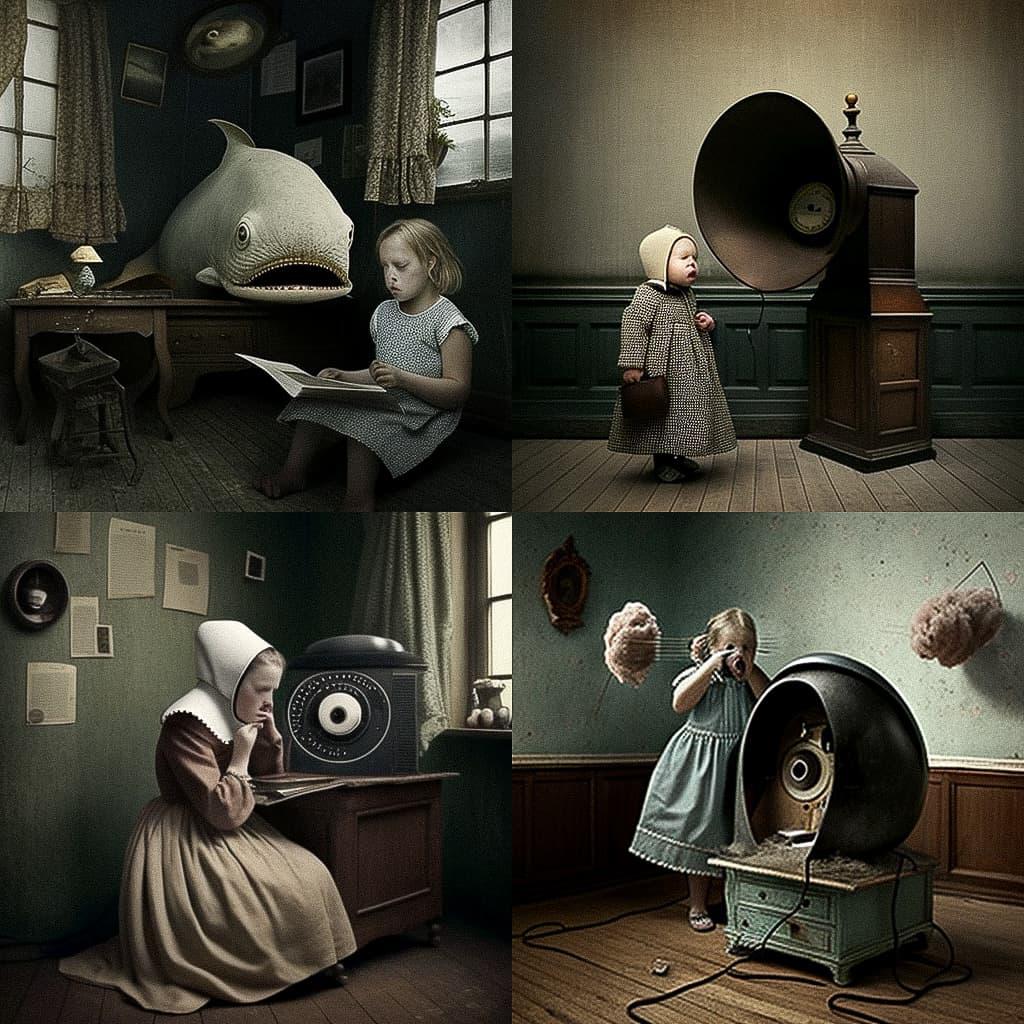 Jamie Baldridge style, Midjourney V4, render 1 of 4