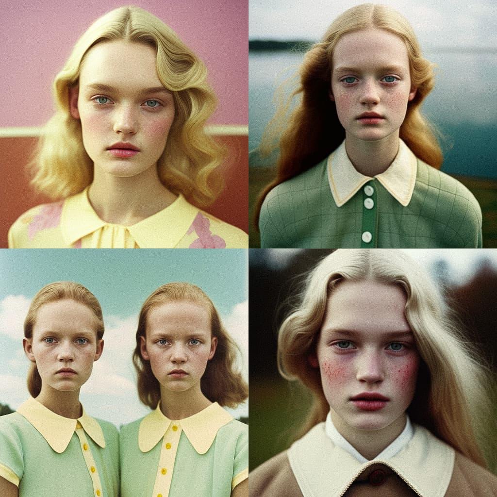Jamie Hawkesworth style, Midjourney V4, render 1 of 4