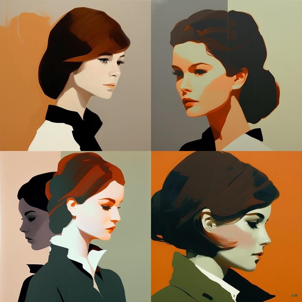 Jarek Puczel style, Midjourney V4, render 1 of 4