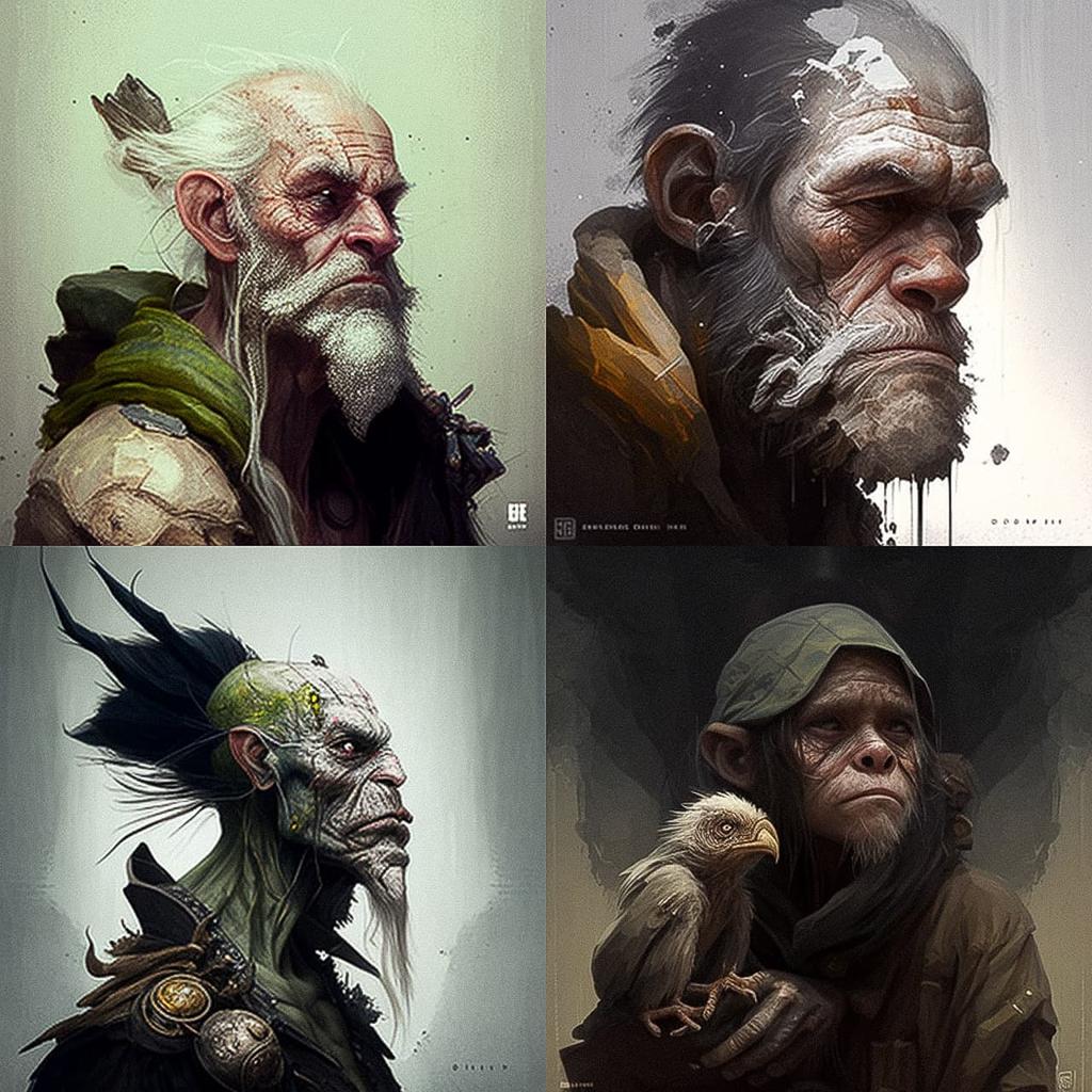 Jesper Ejsing style, Midjourney V4, render 1 of 4