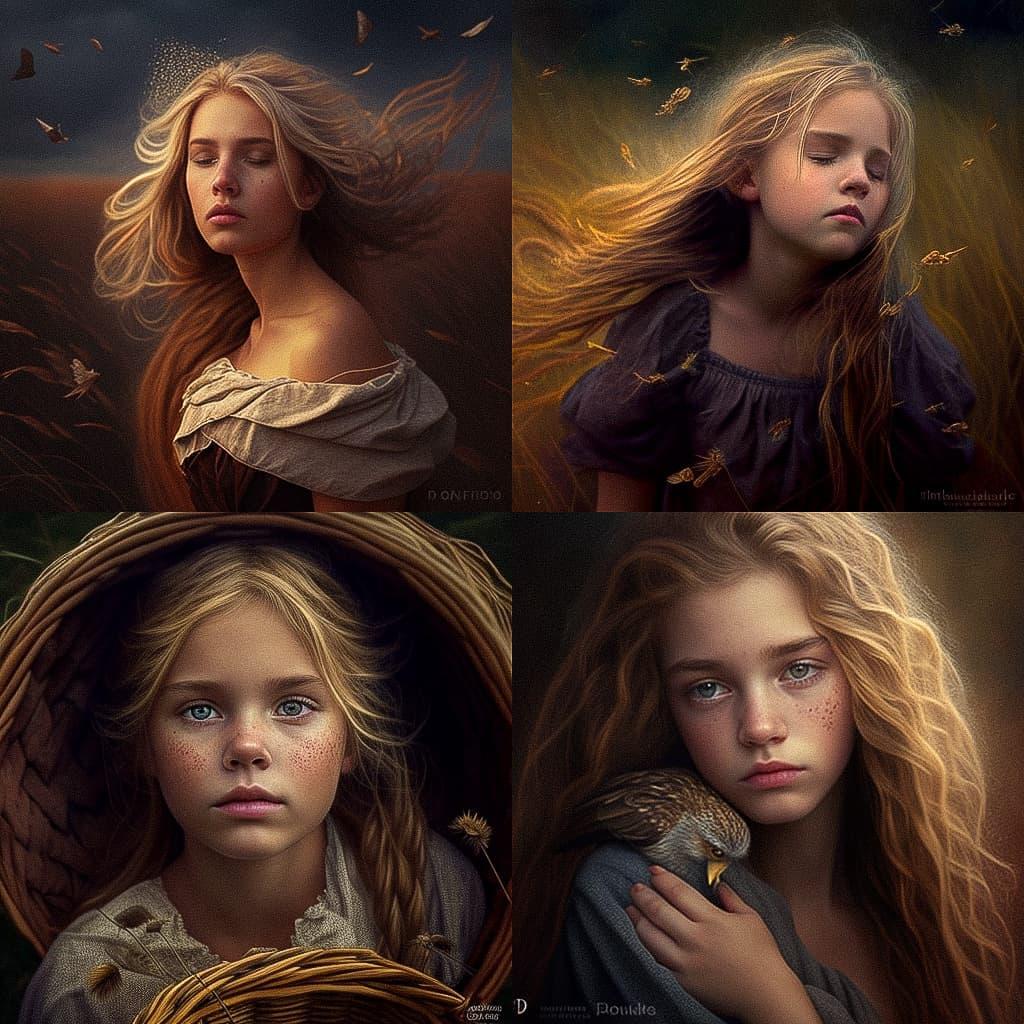 Jessica Drossin style, Midjourney V4, render 1 of 4