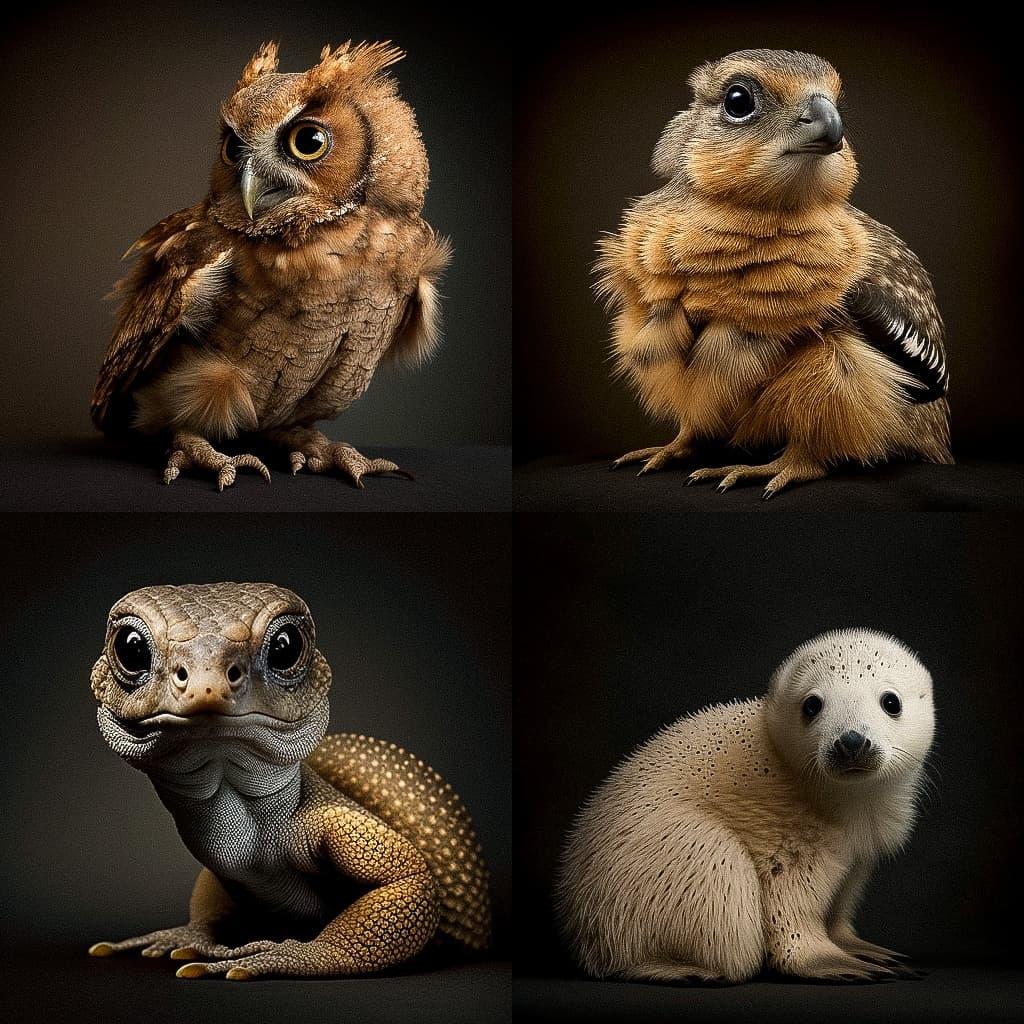 Joel Sartore style, Midjourney V4, render 1 of 4