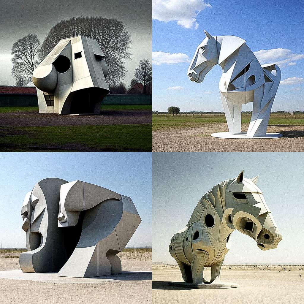 Joep van Lieshout style, Midjourney V4, render 1 of 4
