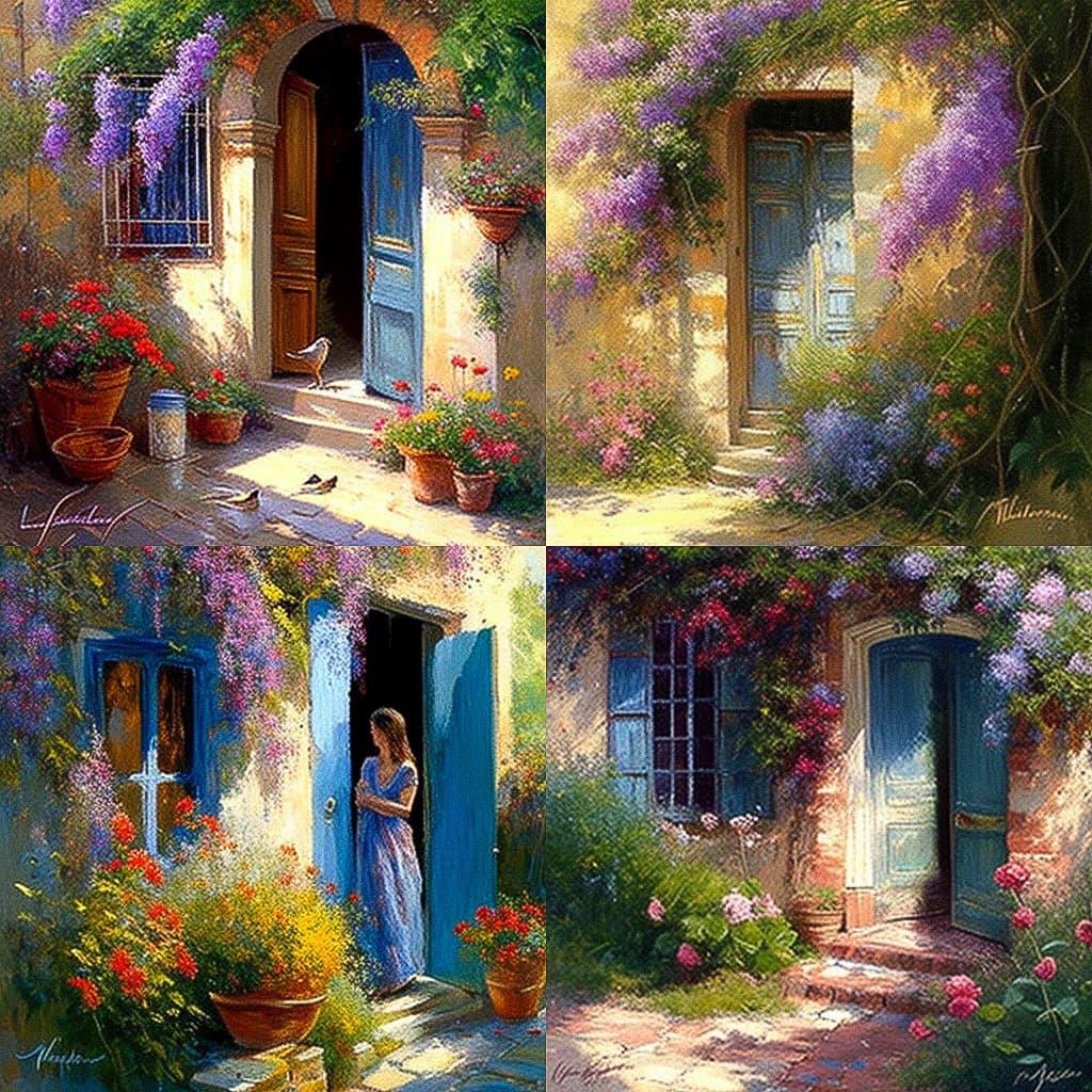 Johan Messely style, Midjourney V4, render 1 of 4