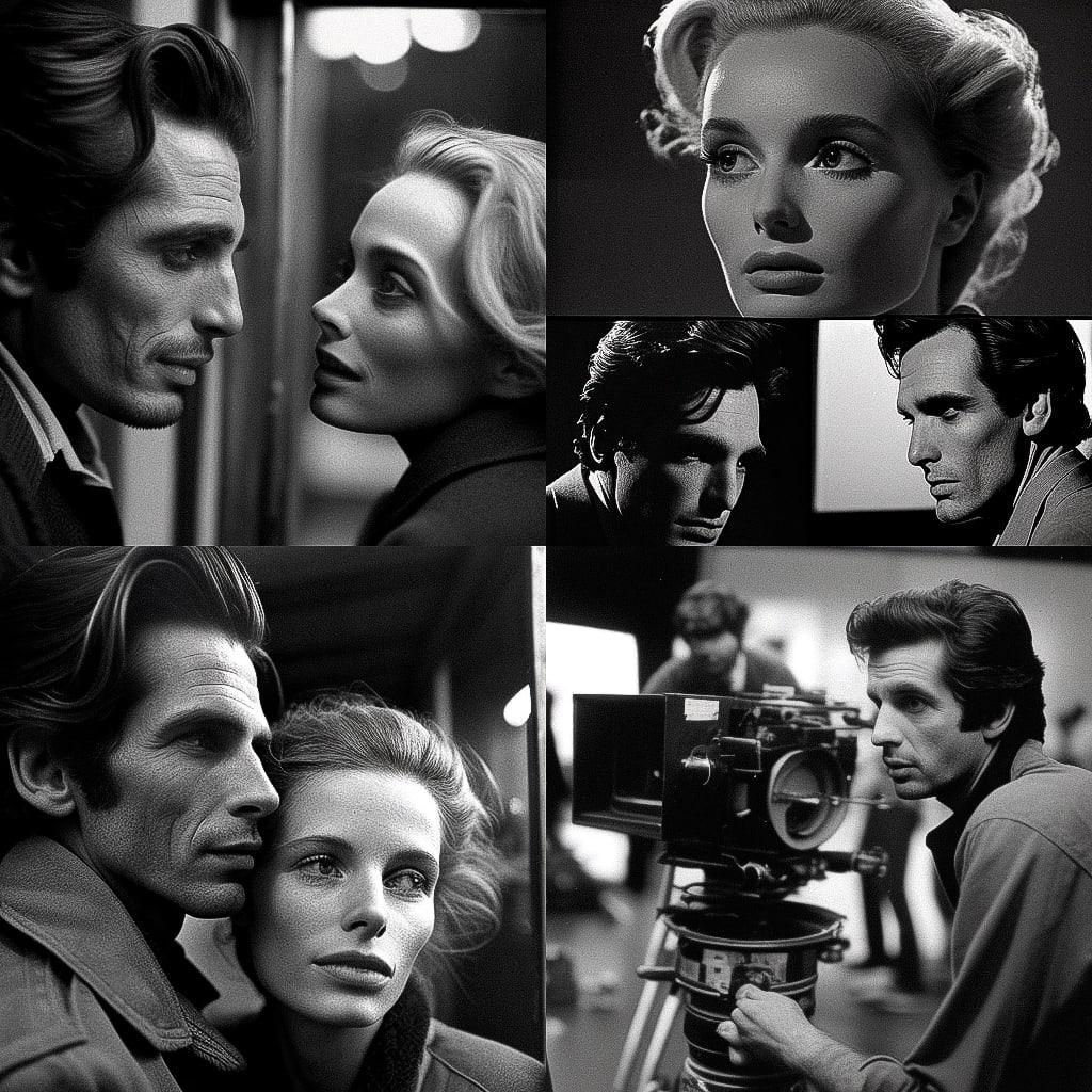 John Cassavetes style, Midjourney V4, render 1 of 4