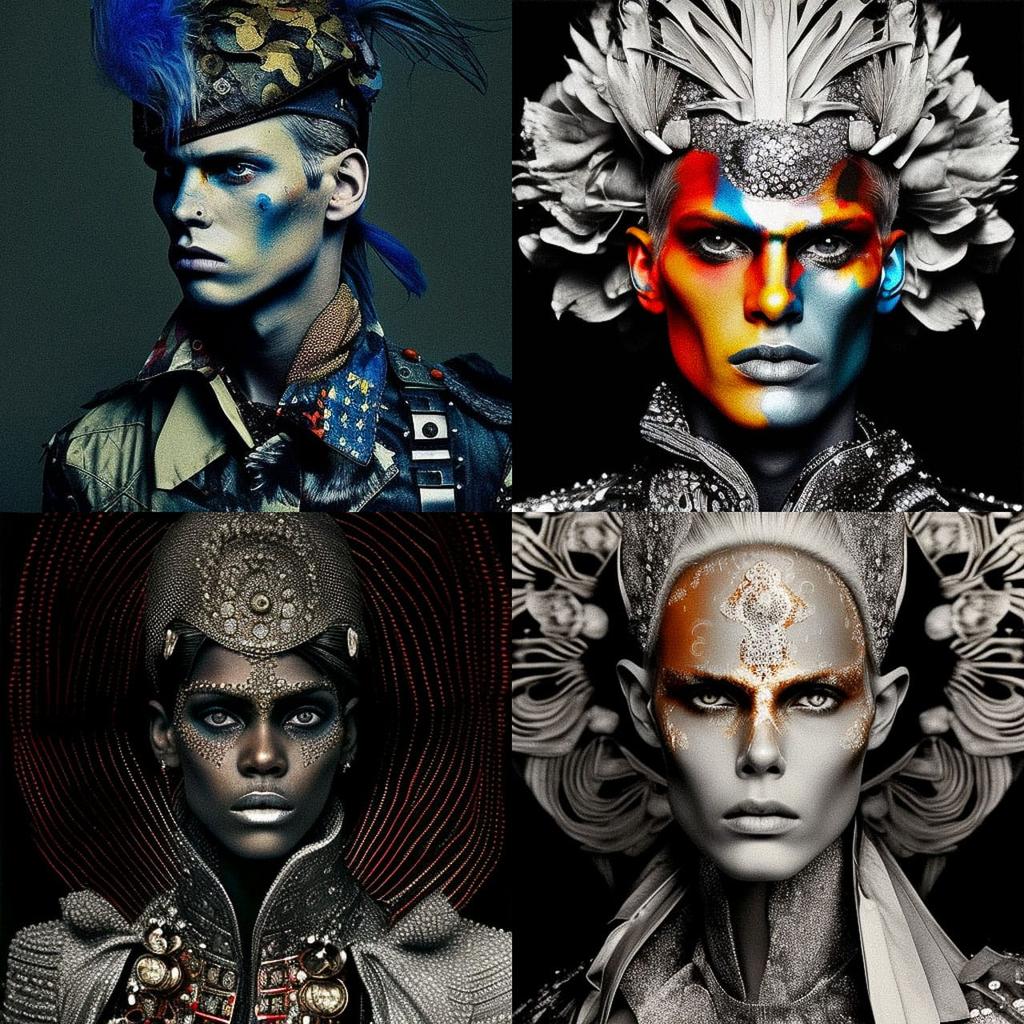 Judy Blame style, Midjourney V4, render 1 of 4
