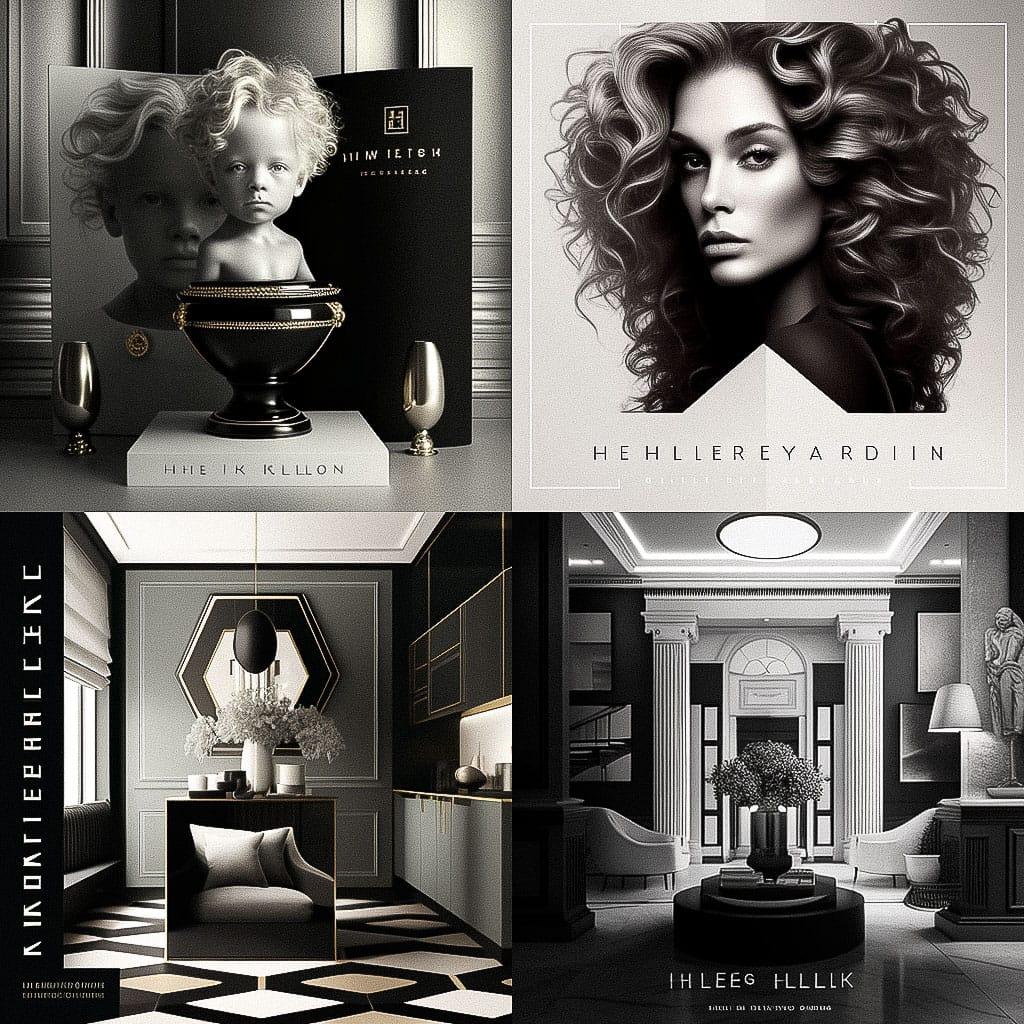 Kelly Hoppen style, Midjourney V4, render 1 of 4