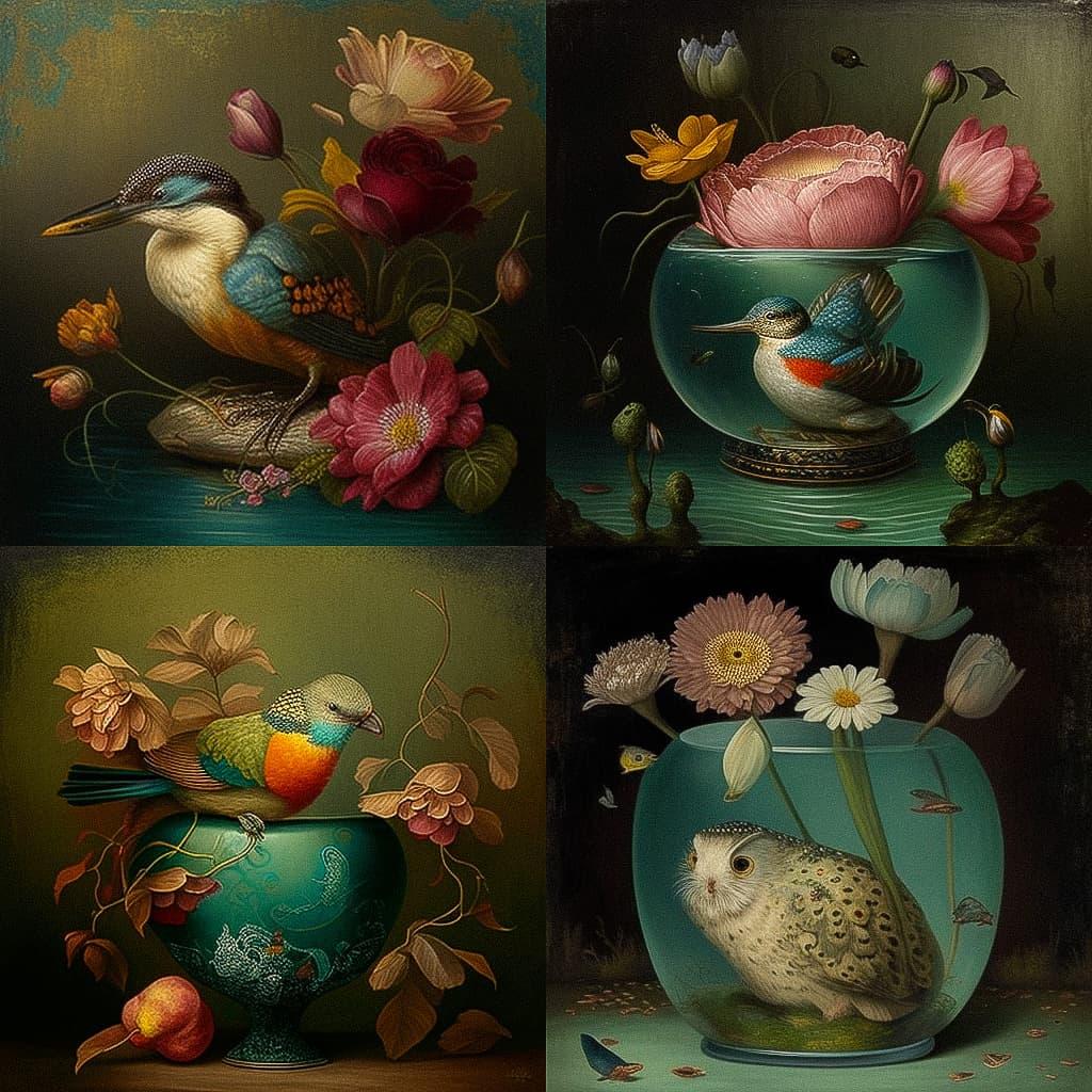 Kevin Sloan style, Midjourney V4, render 1 of 4