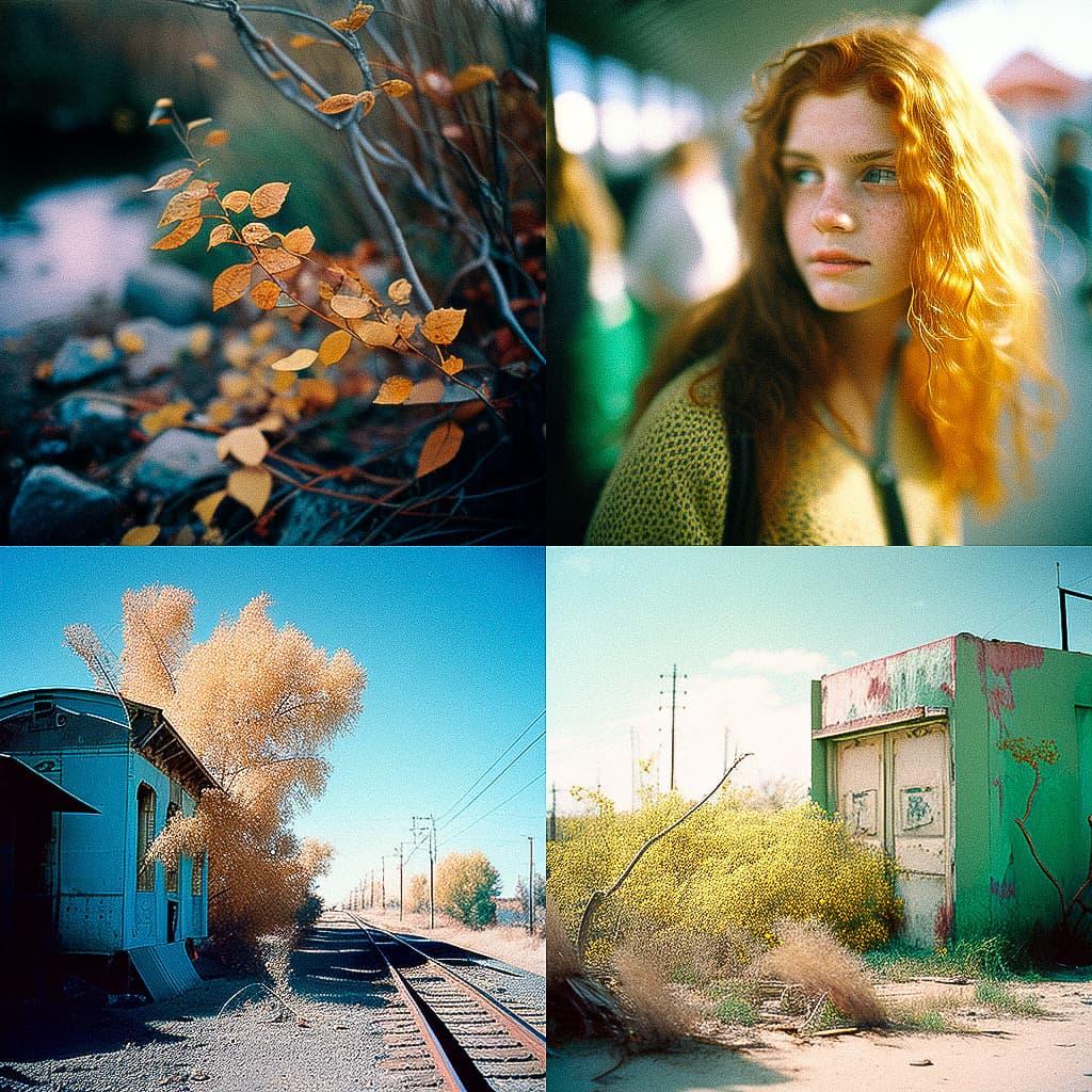 Kodak Portra 160 style, Midjourney V4, render 1 of 4