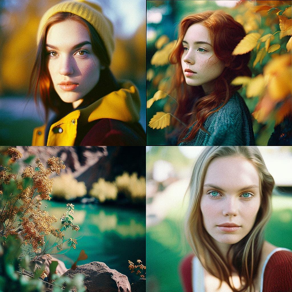 Kodak Portra 400 style, Midjourney V4, render 1 of 4
