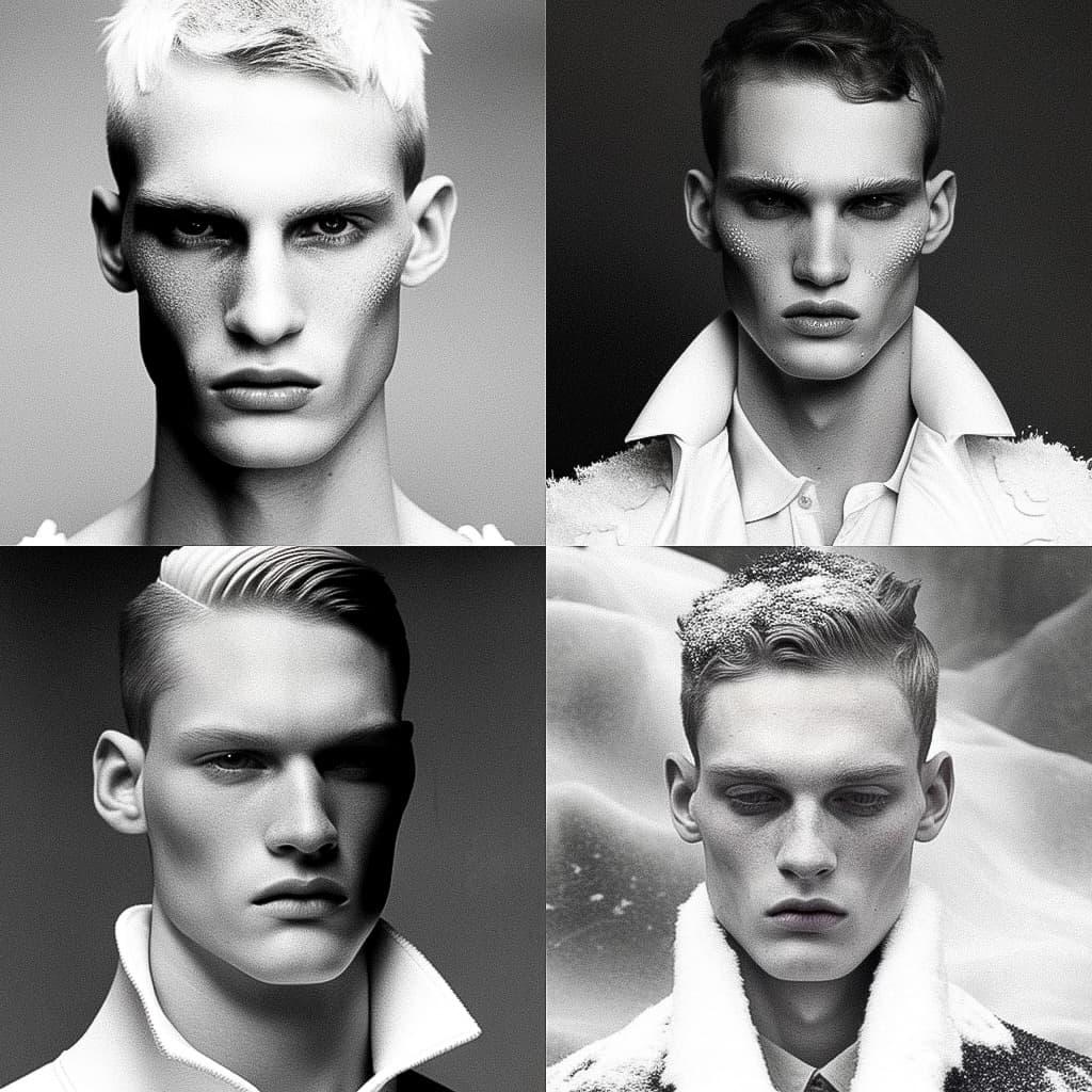 Kris Van Assche style, Midjourney V4, render 1 of 4
