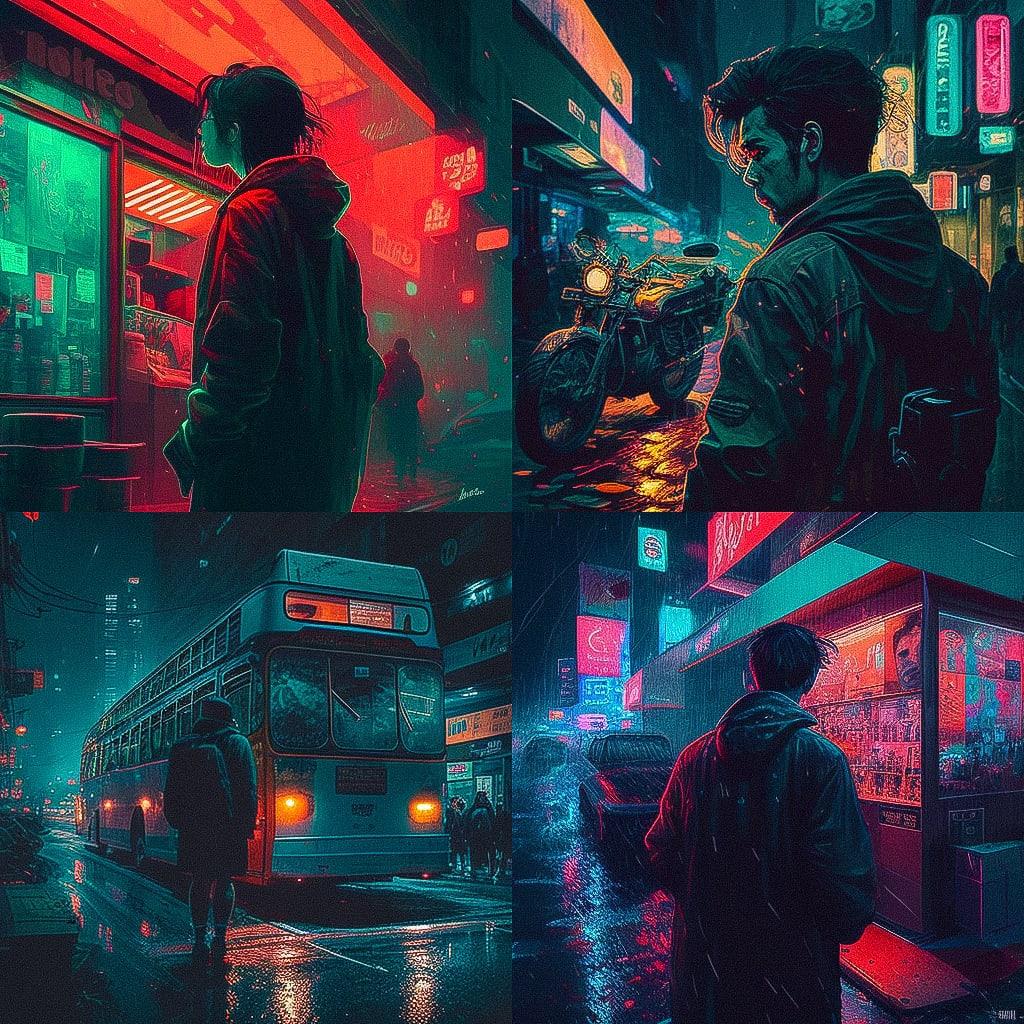 Liam Wong style, Midjourney V4, render 1 of 4