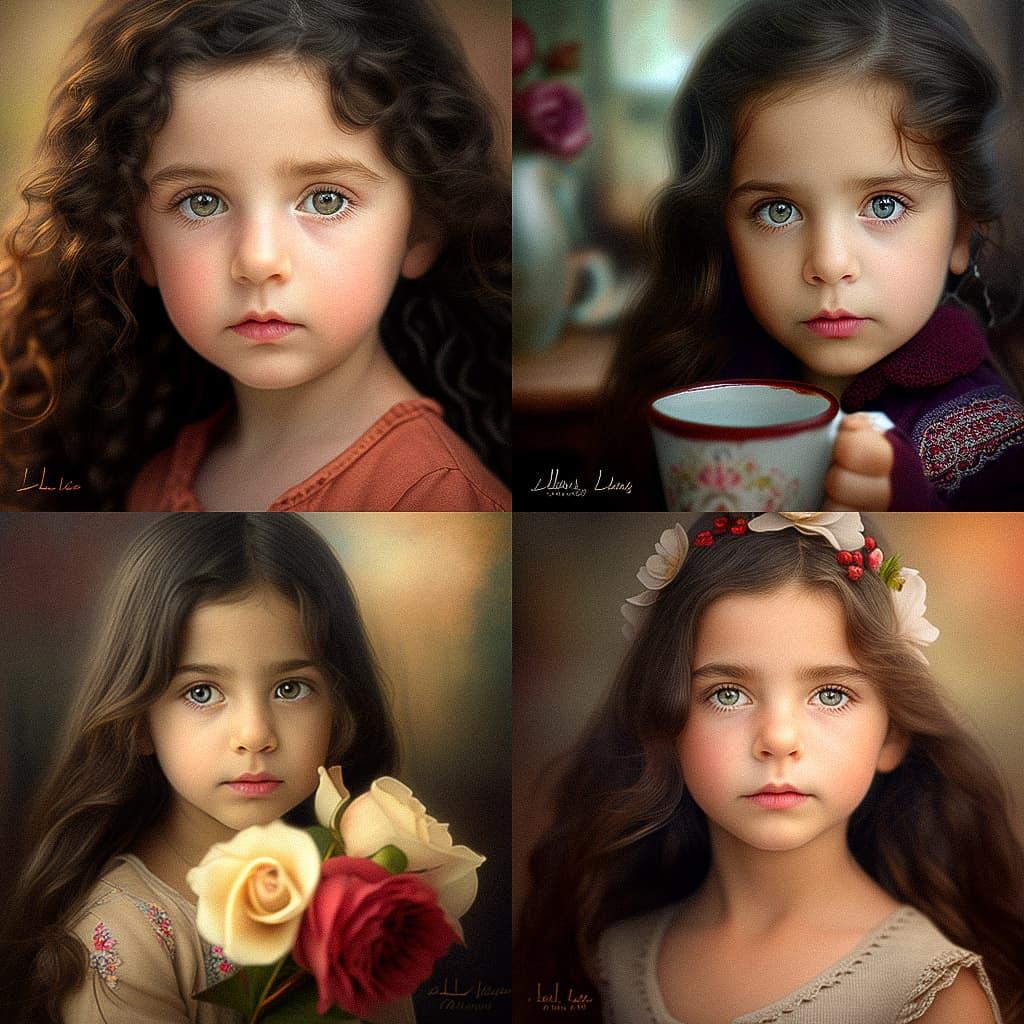 Lilia Alvarado style, Midjourney V4, render 1 of 4