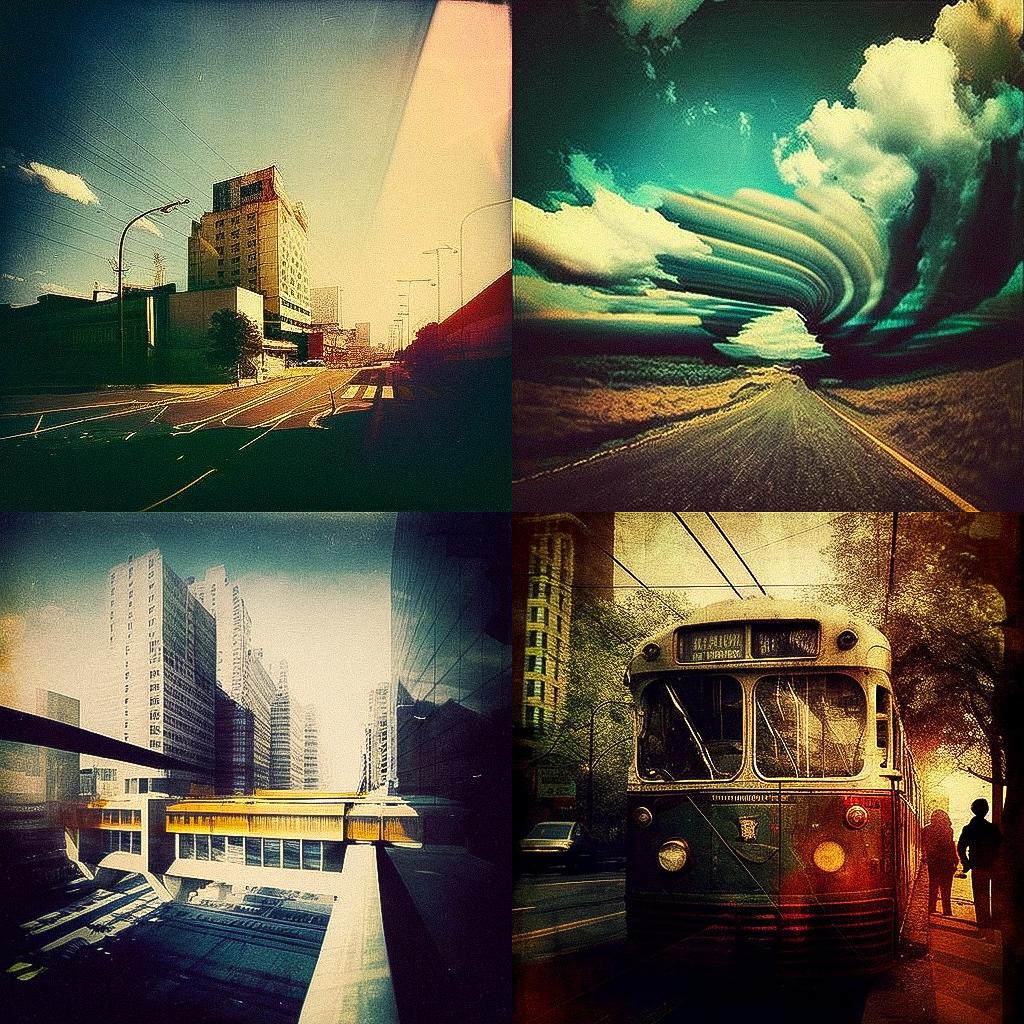 Lomography style, Midjourney V4, render 1 of 4