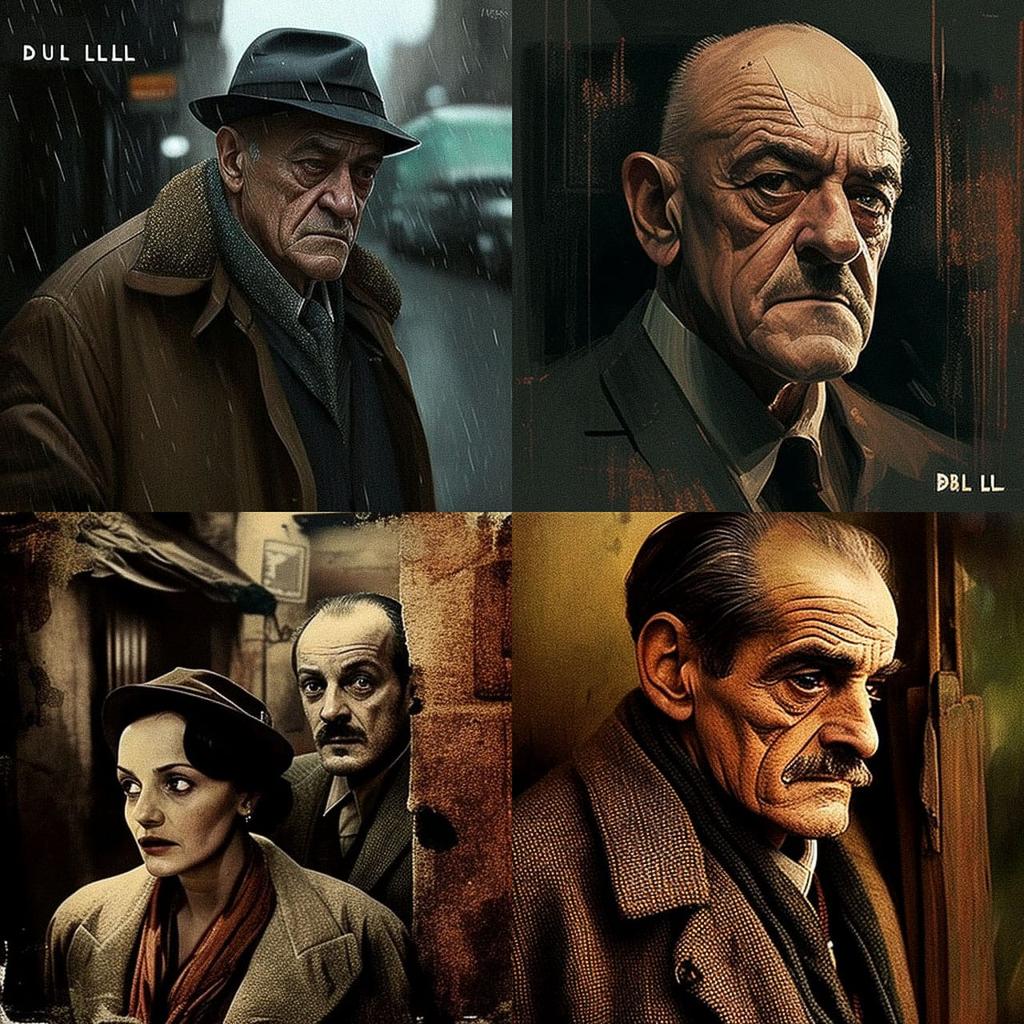 Luis Bunuel style, Midjourney V4, render 1 of 4