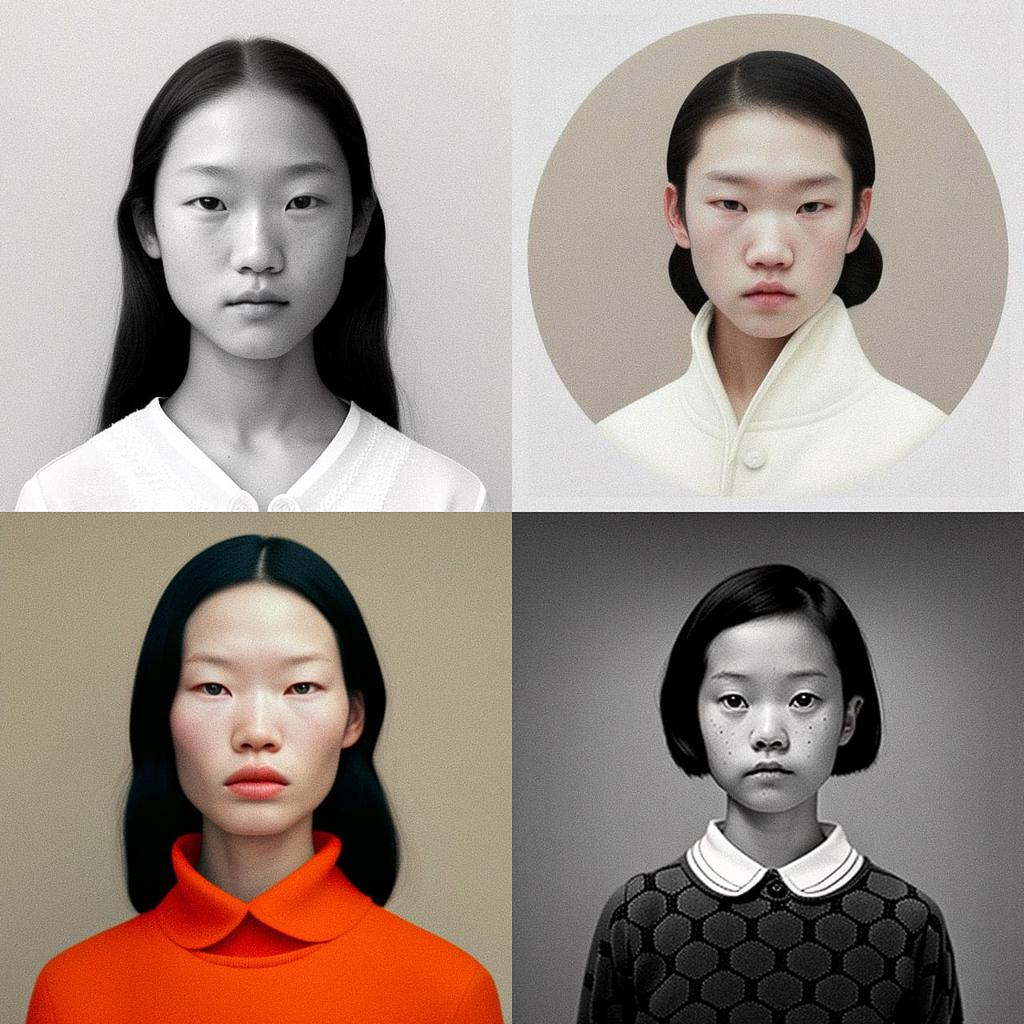 Mai Thu Perret style, Midjourney V4, render 1 of 4