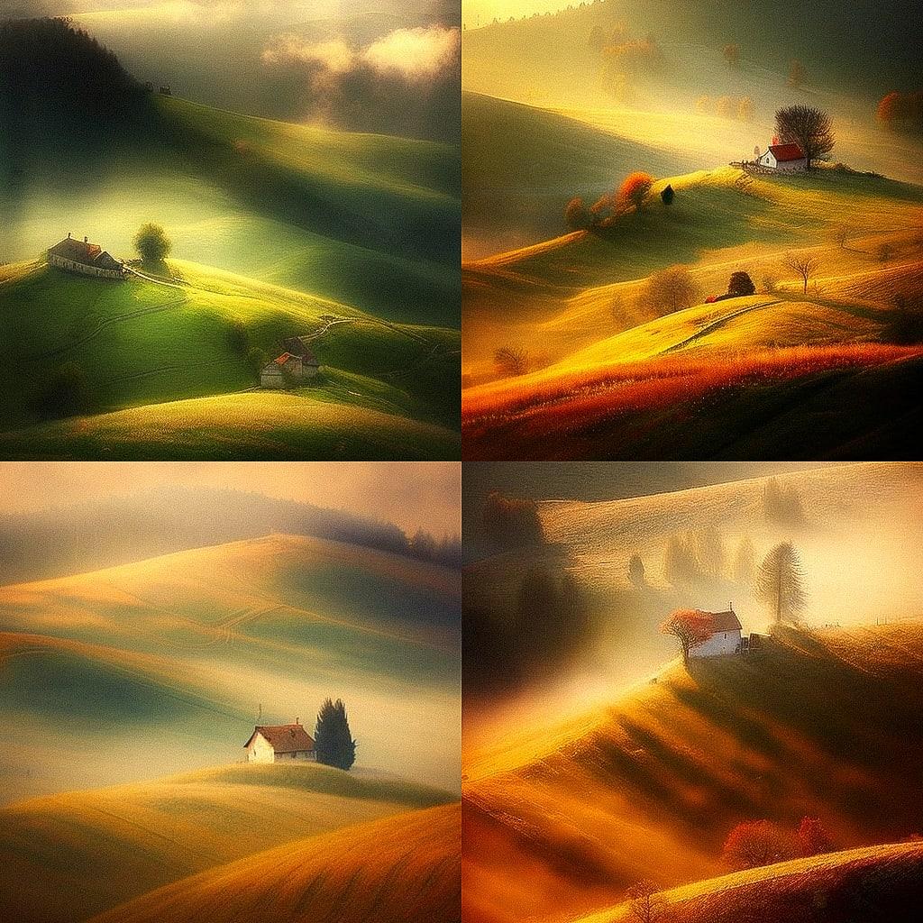 Marcin Sobas style, Midjourney V4, render 1 of 4