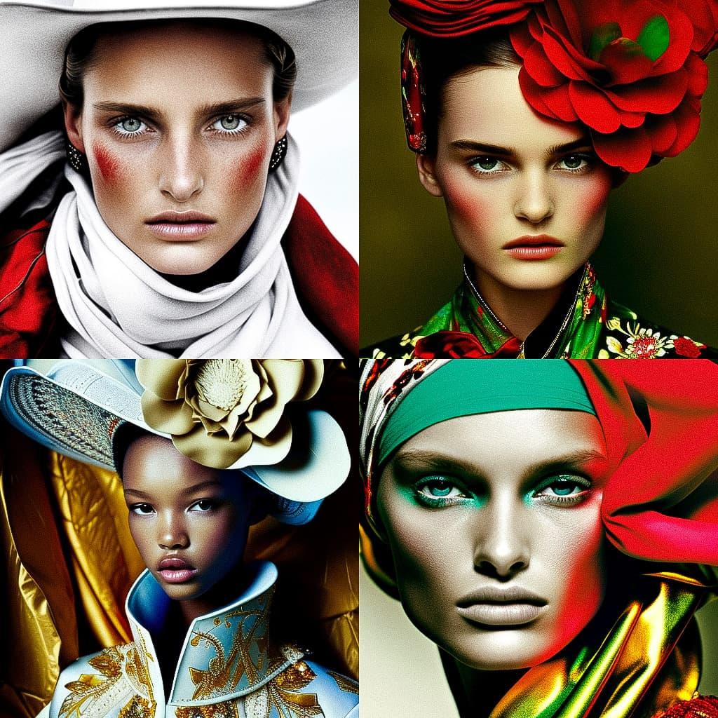 Mario Testino style, Midjourney V4, render 1 of 4