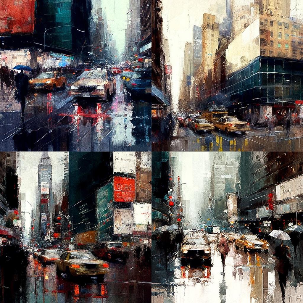 Mark Lague style, Midjourney V4, render 1 of 4