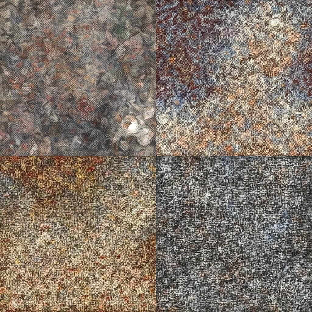 Mark Tobey style, Midjourney V4, render 1 of 4