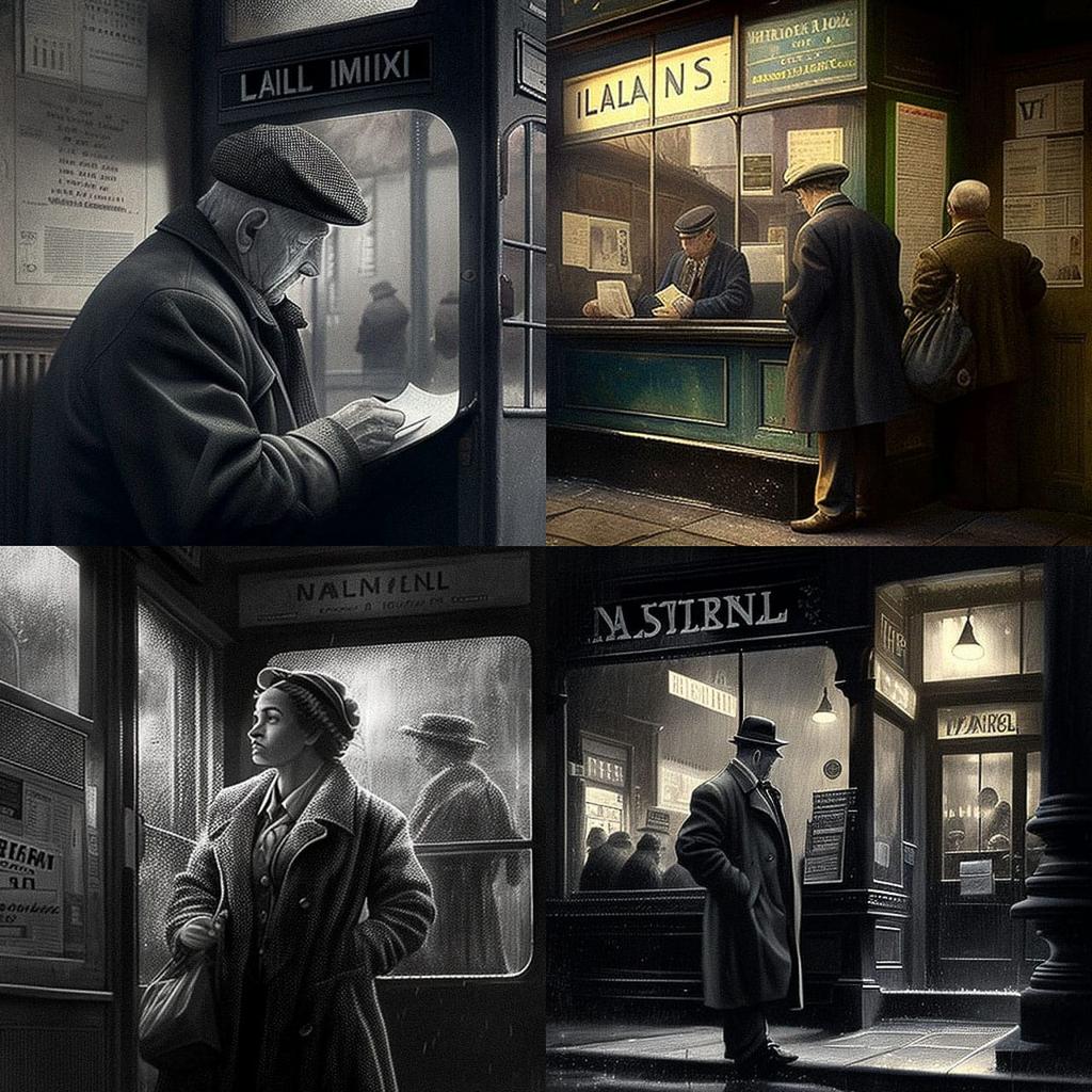 Martin Lewis style, Midjourney V4, render 1 of 4