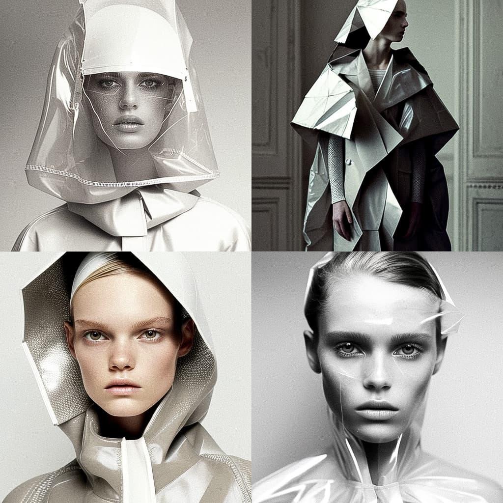 Martin Margiela style, Midjourney V4, render 1 of 4